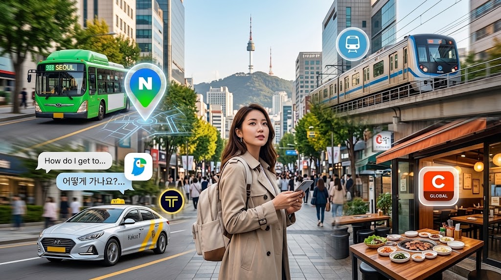 5 Must-Have Apps Before Traveling to Korea: Navigation, Transit, Taxi & Food